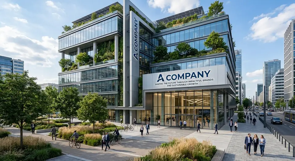 Modern office building